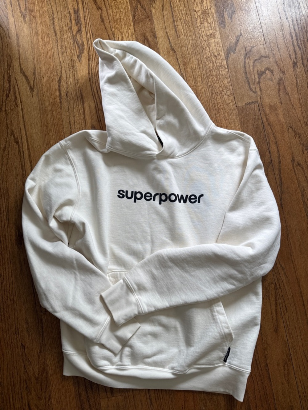 Superpower Cream Pullover Hoodie
